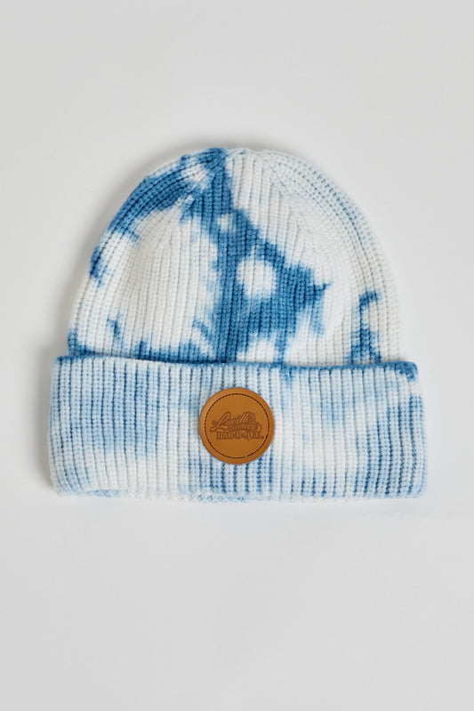 Lucille's Patch Beanie - Marbled Cloud