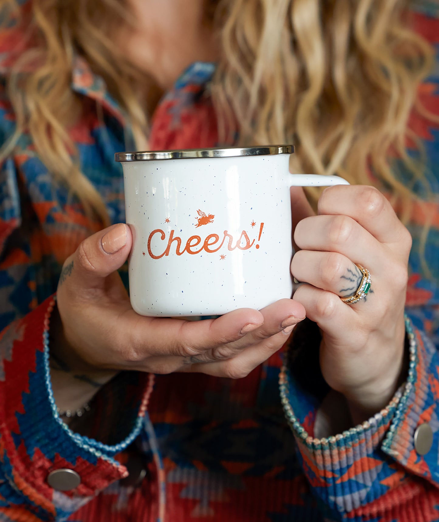 Lucille's "Cheers" Campfire Mug