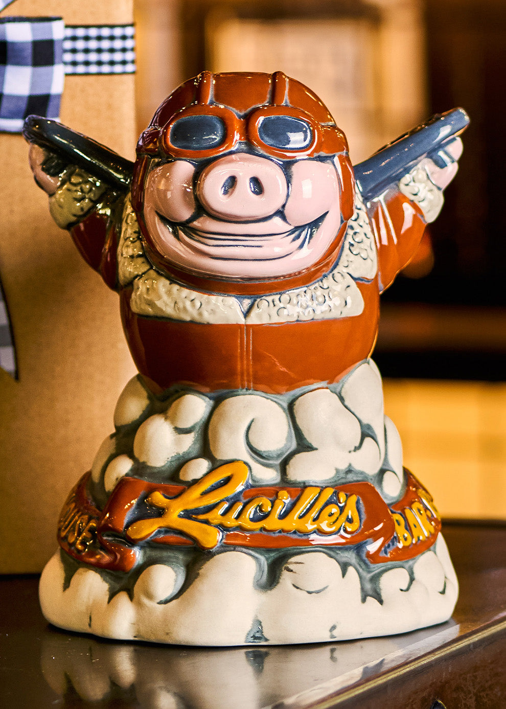 Flying Pig Ceramic Mug