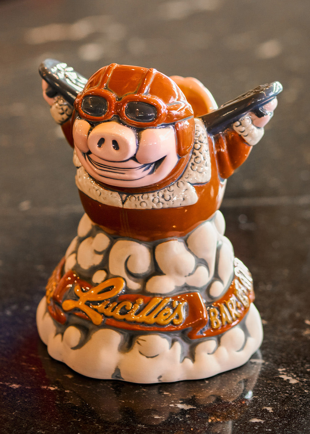 Flying Pig Ceramic Mug