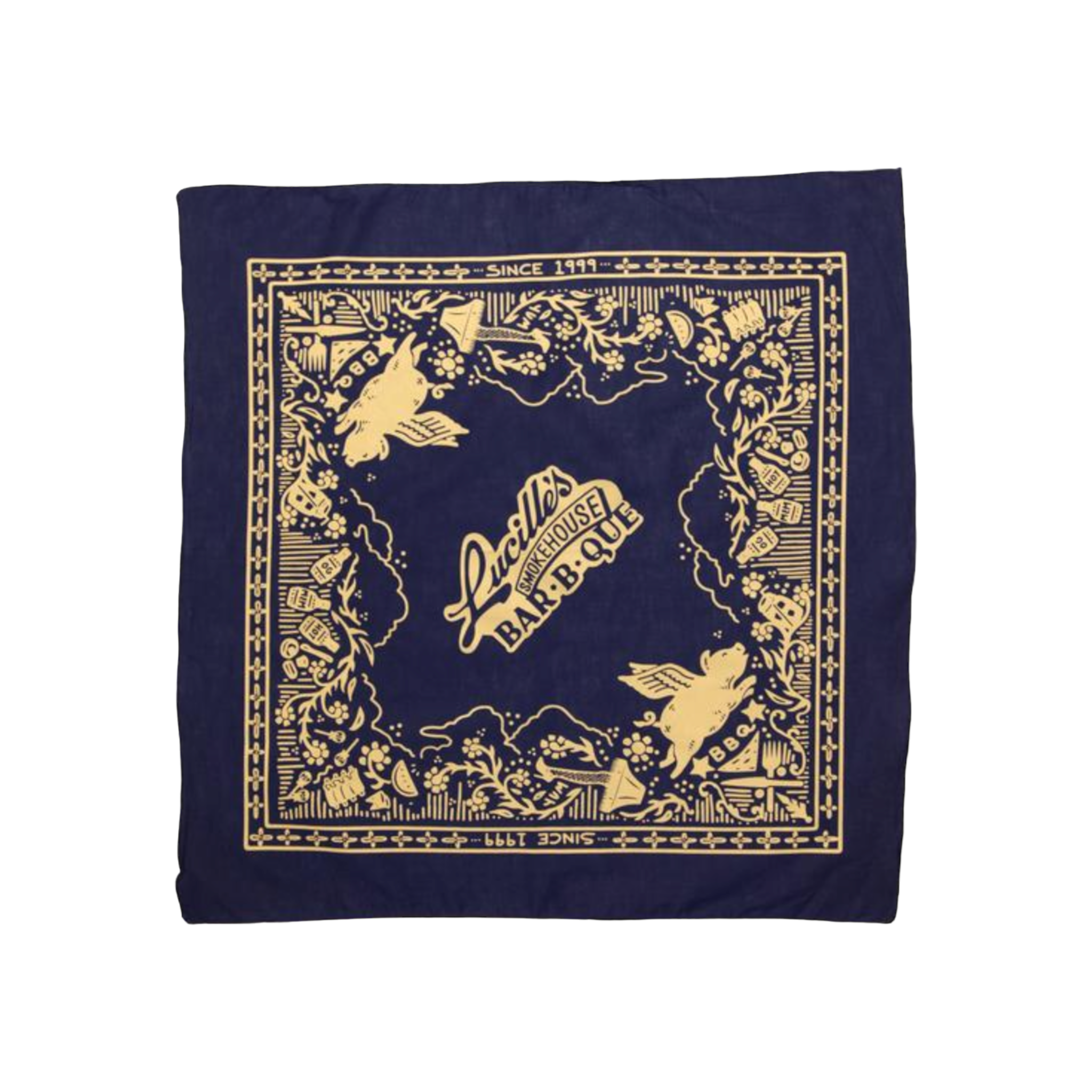 20th Anniversary Bandana – Lucille's Smokehouse Bar-B-Que Store