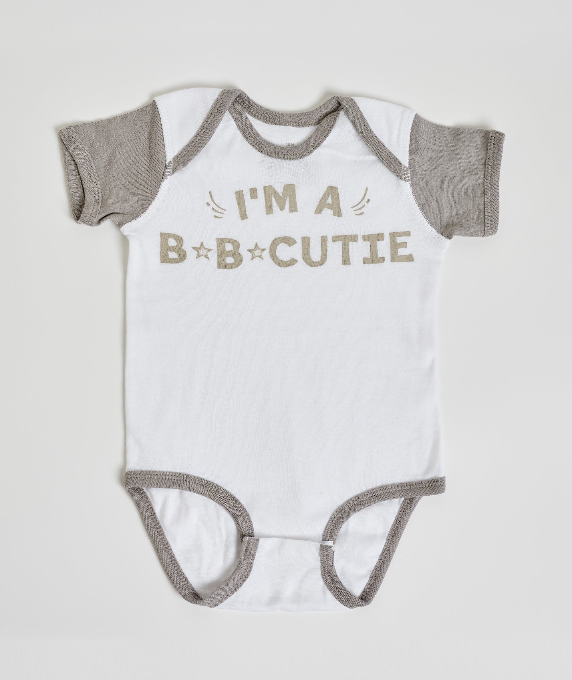 "I'm a B-B-Cutie" Baby Onesie